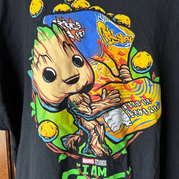 NWOT Marvel Pop Tees - I Am Groot - Guardians of the Galaxy Short Sleeve Tee 3XL - Picture 2 of 9